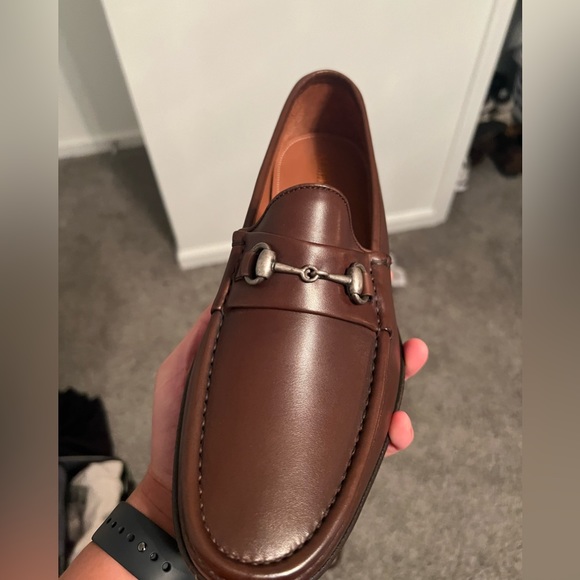 Allen Edmonds Men's Verona II Bit Loafer Leather Loafers Size 8.5 3E Brown - Picture 5 of 7